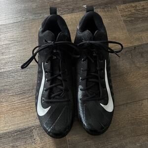 Nike‎ Alpha Menace Pro Mid TD Black Silver 880410-010 Football Cleats 13